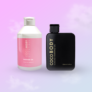 Intensive Bräunungsöl & Shower Oil – Weiche und Bronzene Haut Set