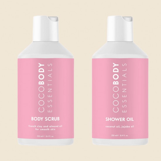 Body Scrub & Shower Oil